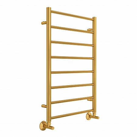 Аврора П8 500х800 Полотенцесушитель TERMINUS Брашированное золото Краснодар - фото 1